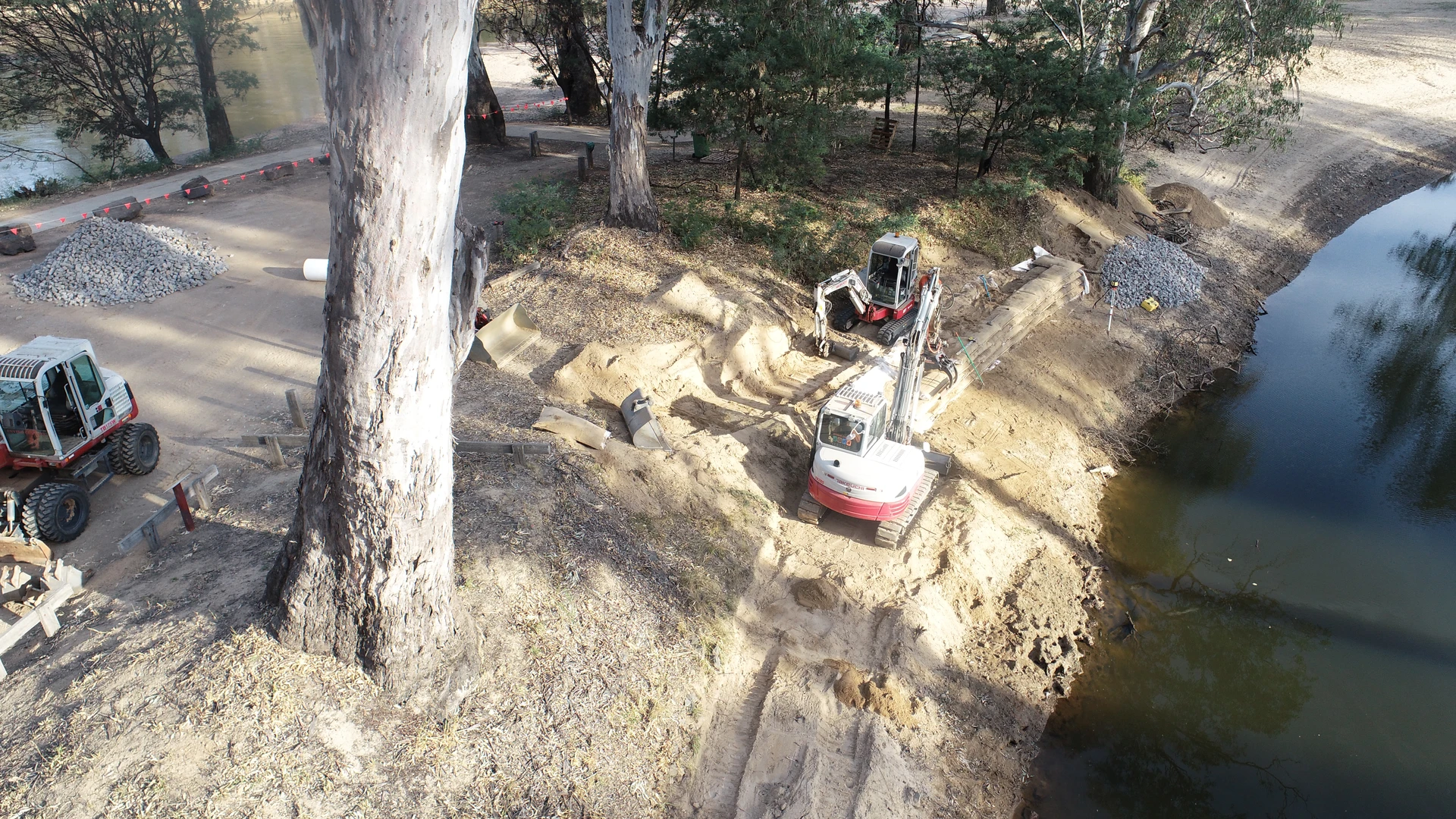 Corowa Foreshore Rehabilitation - Image 1