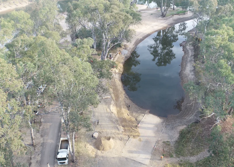 Corowa Foreshore Rehabilitation - Image 1