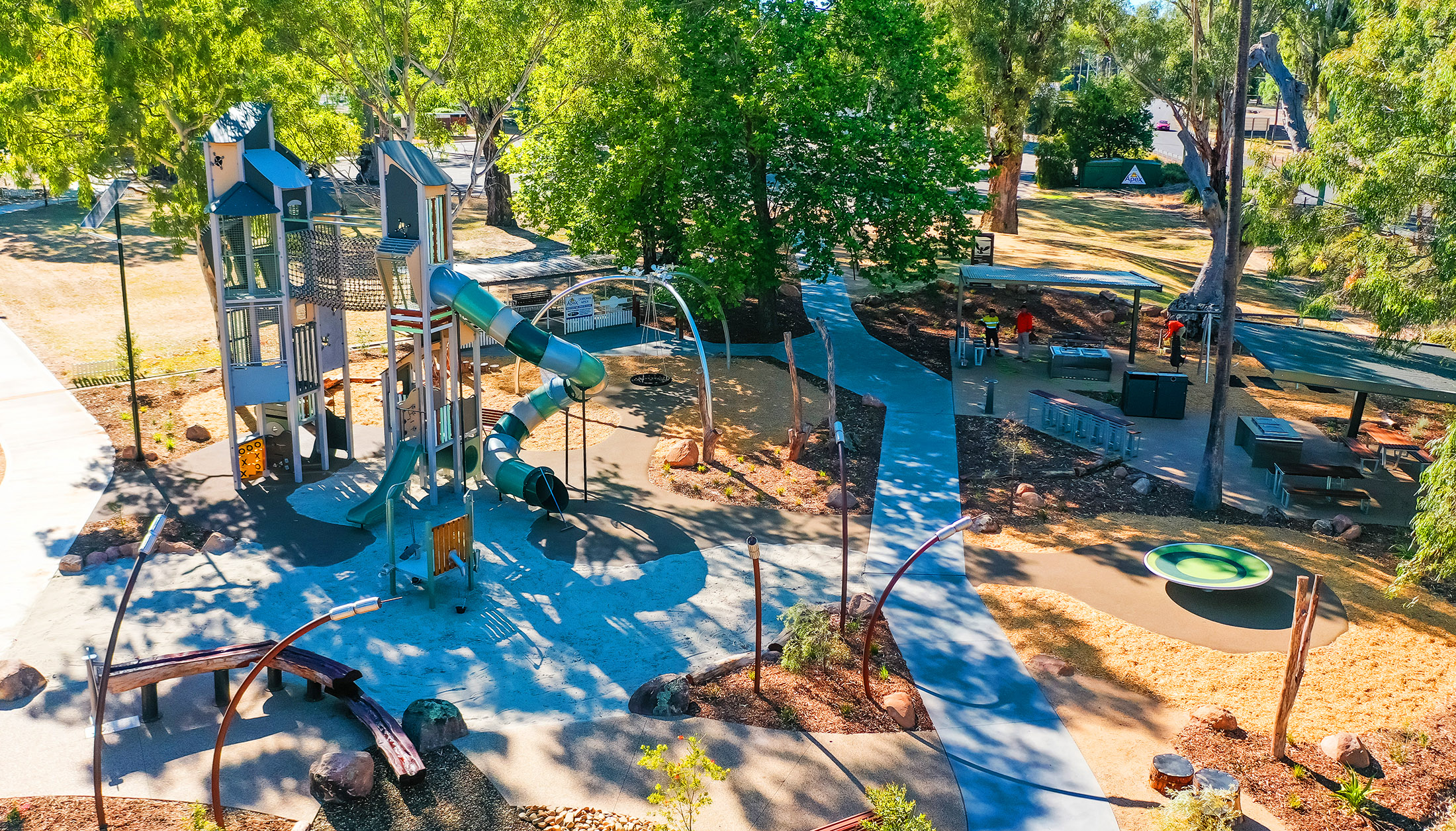 Bangarang landscape project in Corowa